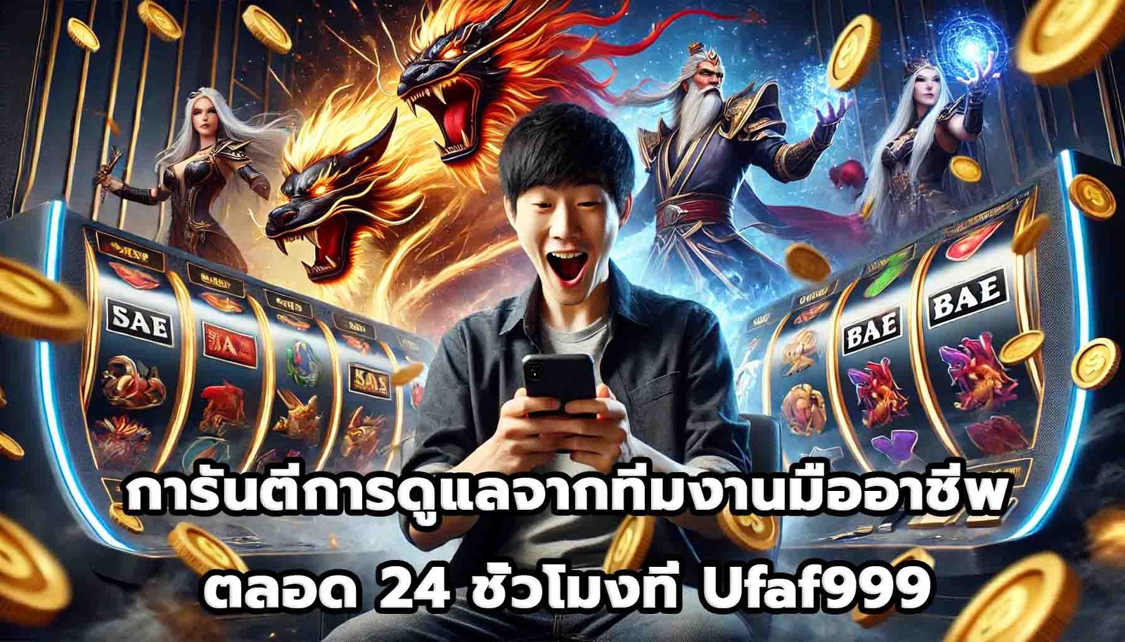 การันตีการดูแลจากทีมงานมืออาชีพตลอด 24 ชั่วโมงที่ Ufaf999-13