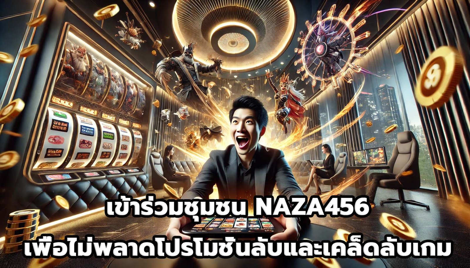เข้าร่วมชุมชน NAZA456 เพื่อไม่พลาดโปรโมชั่นลับและเคล็ดลับเกม-2
